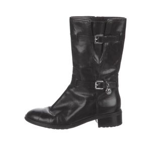 Michael Kors leather Motto Boots